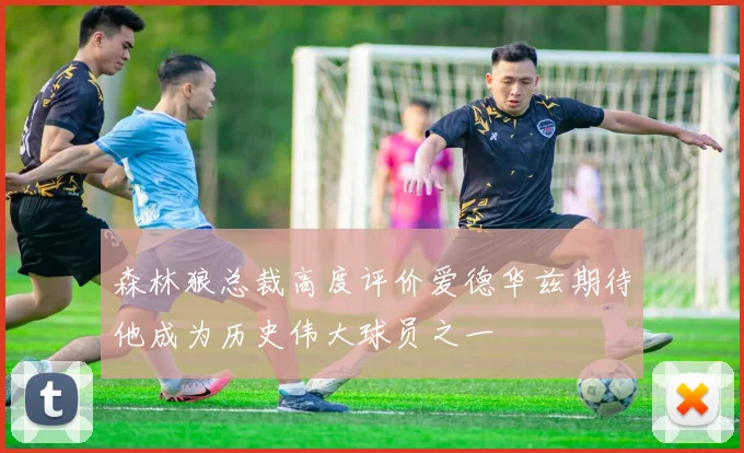 森林狼总裁高度评价爱德华兹期待他成为历史伟大球员之一